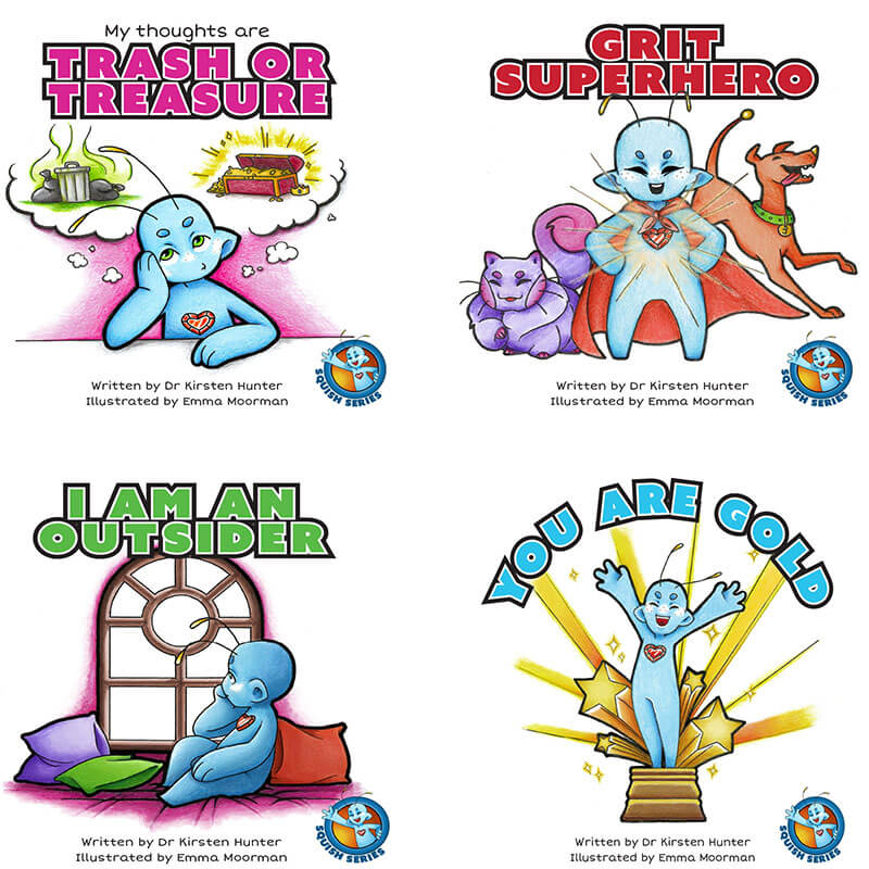 Squish Series Childrens Books - Kirsten Hunter Author